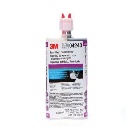 Duramix By 3M 3M Semi-Rigid Plastic Repair, 04240, 200 mL, 6 cartridges per ca 7000046371